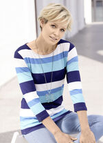 Shirt mit 3/4-langen Ärmeln 