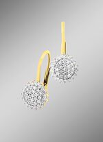 Zauberhafte Brillant-Ohrringe 