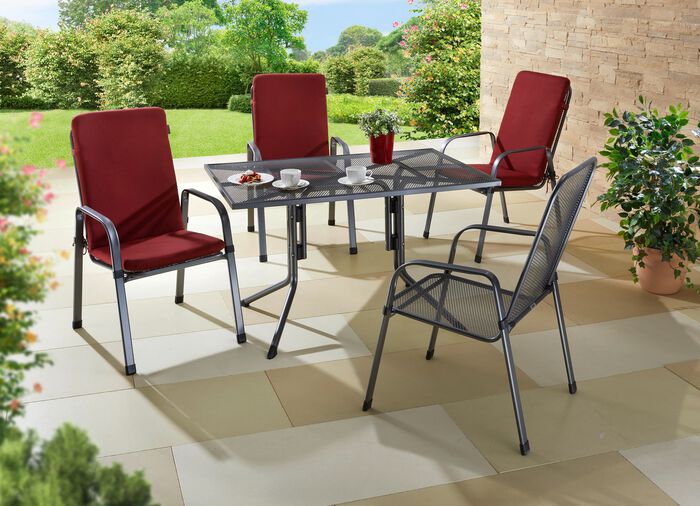 Streckmetall-Gartenm&ouml;bel von MFG Freizeitm&ouml;bel ANTHRAZIT