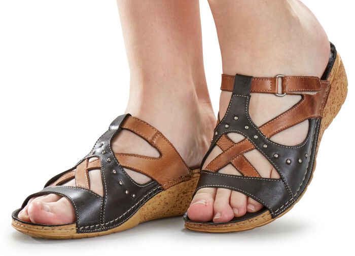 Gemini Pantolette mit Nietenzier 