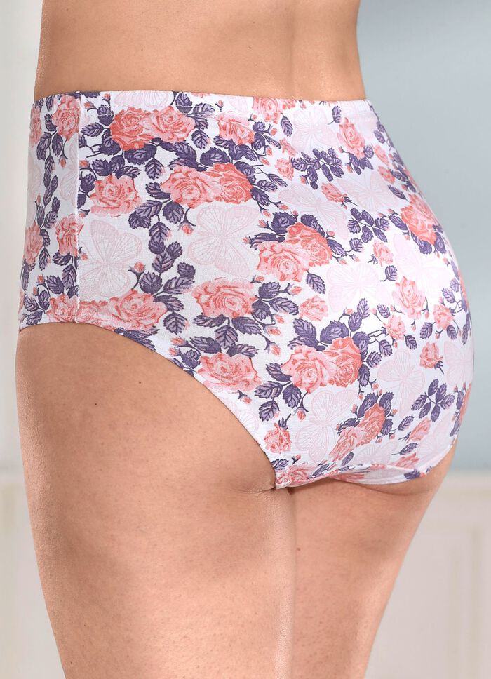 F&uuml;nferpack Slips mit Gummizug im Bund 