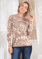 Pullover in Jacquard-Dessin 