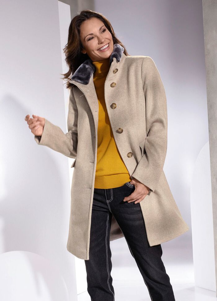 Kurzmantel in 2 Farben 