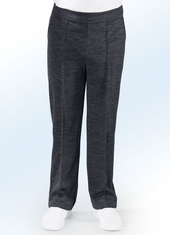 „Athlet“-Kurhose in 7 Farben ANTHRAZIT-MELIERT