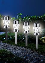 Solarleuchte, 4er-Set 