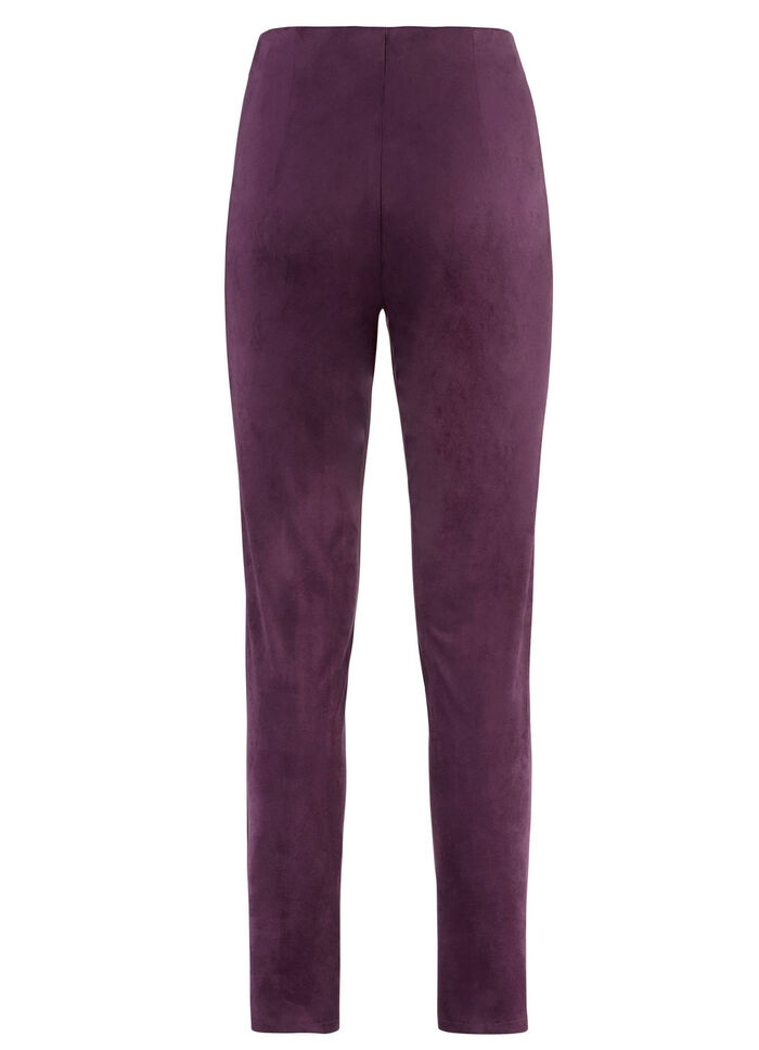 Hose in Wildleder-Optik BORDEAUX