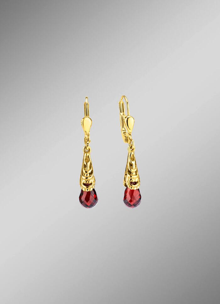 Filigrane, tropfenf&ouml;rmige Ohrringe  