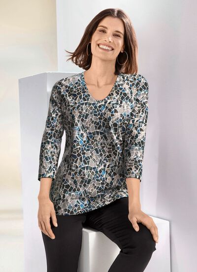 Pullover in Feinstrick 