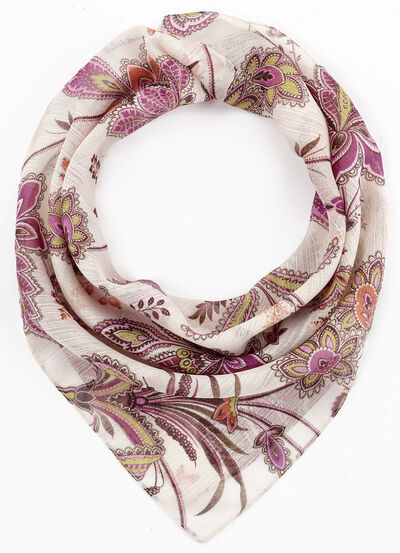 Nickituch mit Fantasiedessin  Nickituch mit Fantasiedessin