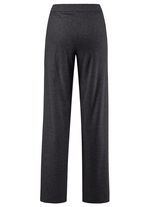 Hose in Palazzo-Form ANTHRAZIT MELIERT