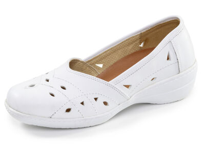 ELENA EDEN, bequeme Damen-Slipper, Weite H, mit herausnehmbarem Fu&szlig;bett 