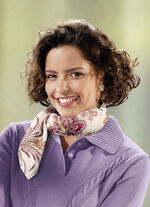 Nickituch mit Fantasiedessin