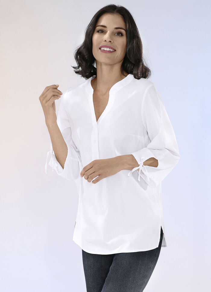 Tunika mit Stehkragen 