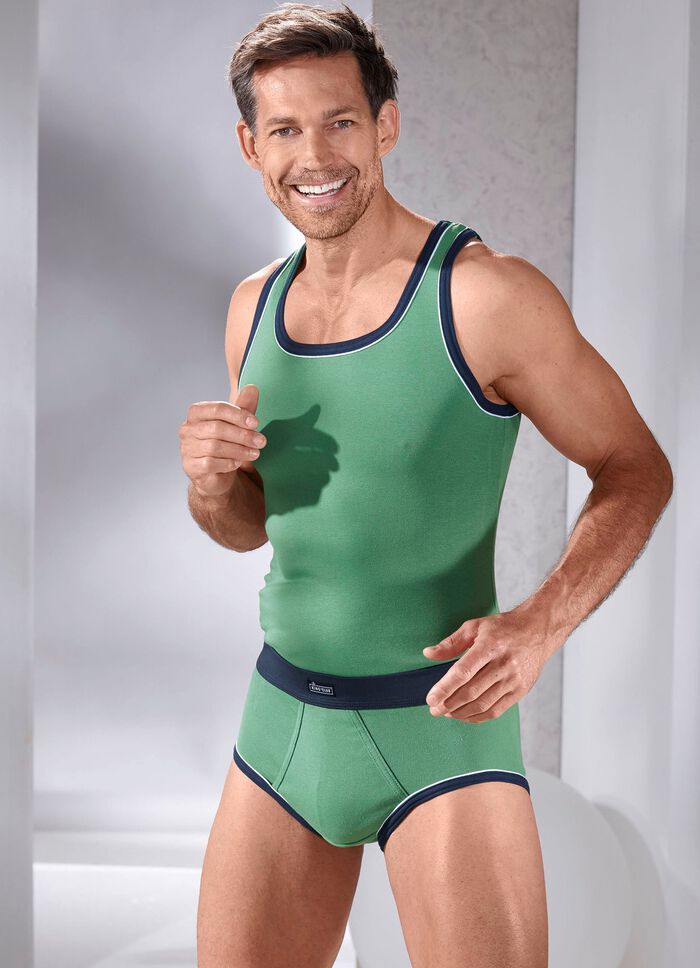 Dreierpack Sportjacken mit Kontrasteinfassung 