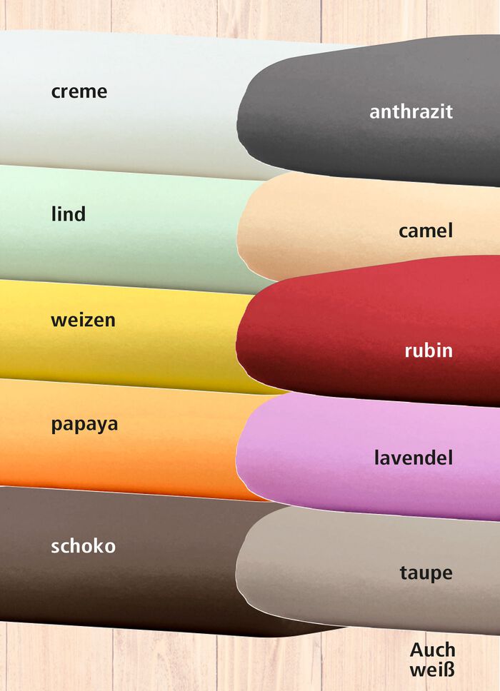 Luxus-Spannbetttuch aus feinster Baumwolle 