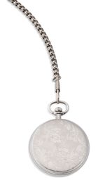 Quartz-Taschenuhr mit Metallgeh&auml;use 