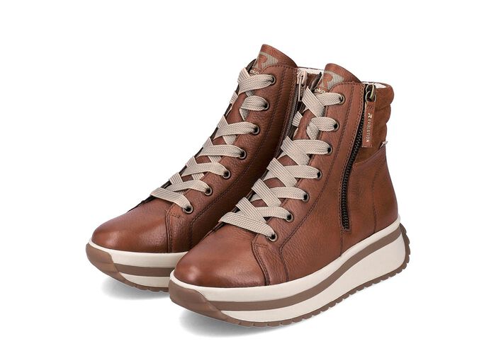 Rieker, trendige Damen-Boots, Winterschuhe, mit herausnehmbarem Fu&szlig;bett 