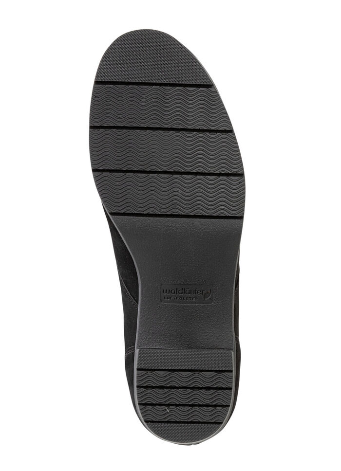 Waldl&auml;ufer, bequemer Damen-Trotteur, Weite H, mit herausnehmbarem Fu&szlig;bett SCHWARZ