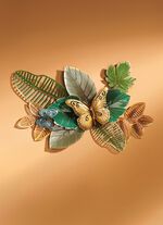 Wanddekoration aus Eisen 