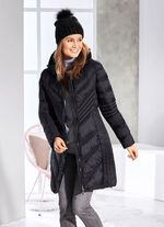 Kurzmantel mit fester Kapuze 