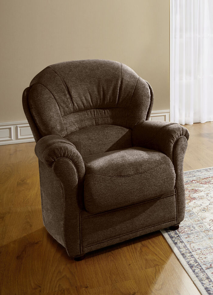 Frei im Raum aufstellbare Polstermöbel BRAUN