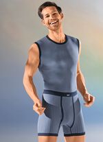 Dreierpack Muskelshirts mit Kontrasteinfassung 