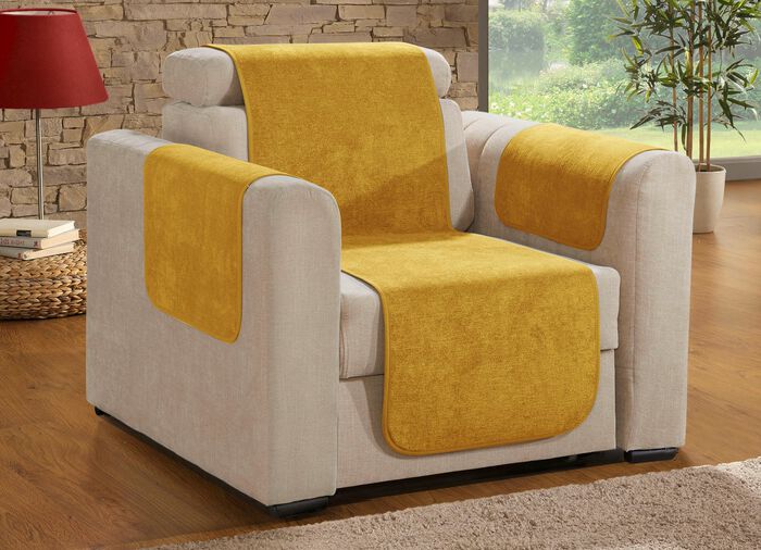 Sessel- und Sofaschoner mit Fleckschutz und Anti-Rutsch-Beschichtung 