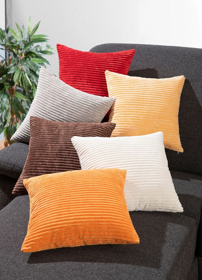 Weicher Kissenbezug mit Rei&szlig;verschuss 