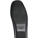 Waldl&auml;ufer, bequeme Damen-Slipper, Weite H, mit herausnehmbarem Fu&szlig;bett MARINE-COGNAC