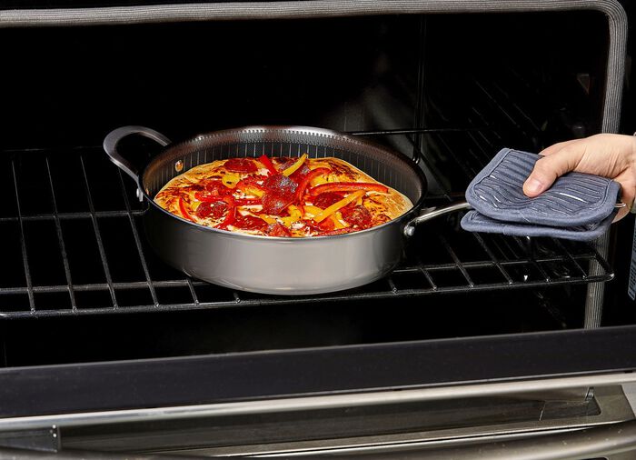 Livington Titan Pan Pfannen und Kocht&ouml;pfe EDELSTAHL