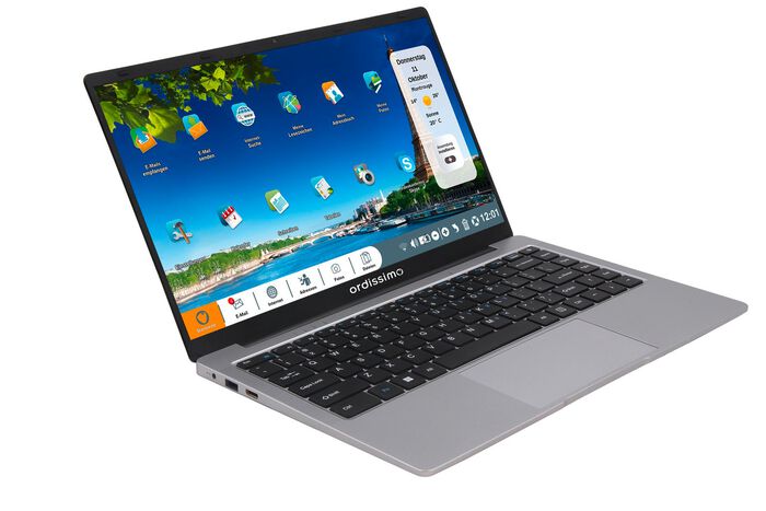 Notebook inklusive Benutzerhandbuch mit Bildern 