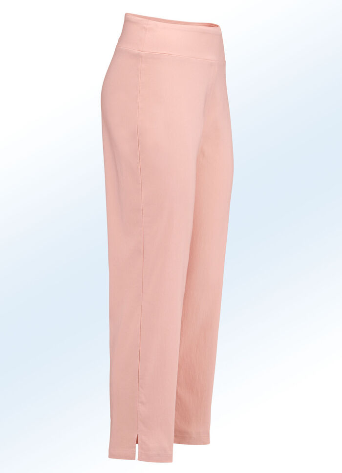 Hose in 7/8-Länge mit höherem Formbund in 7 Farben APRICOT