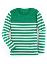 Pullover mit Ringeldessin   