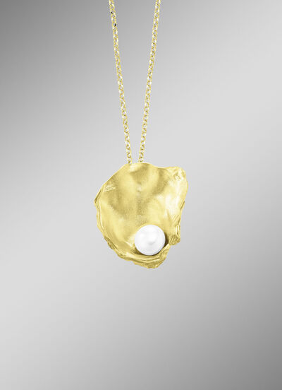 Anhänger mit Süßwasser-Zuchtperle 