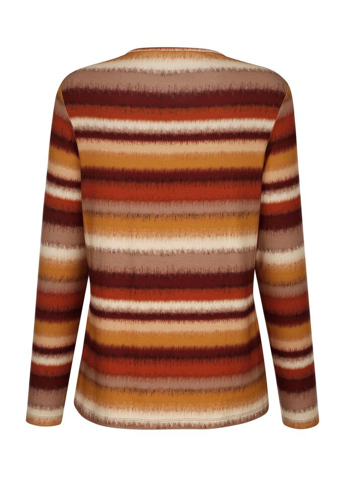 Shirt mit modischem Ringeldessin 