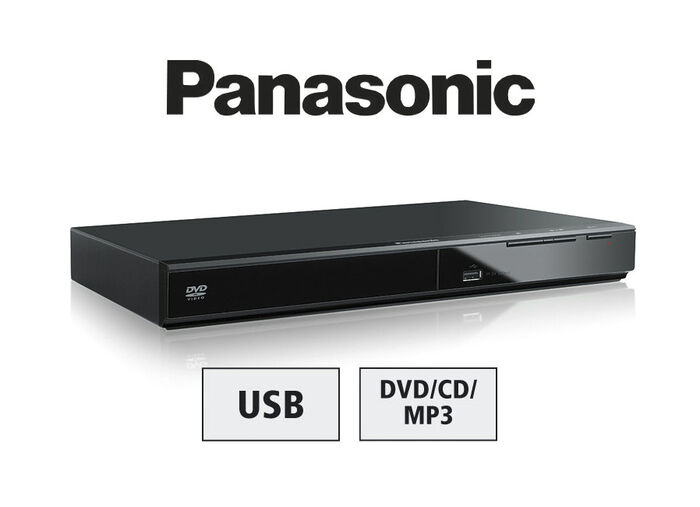 Panasonic DVD-Spieler DVD-S500EG-K 