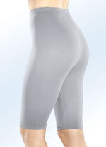 Zweierpack Radlerhosen mit Dehnbund 1X MARINE, 1X GRAU MELIERT