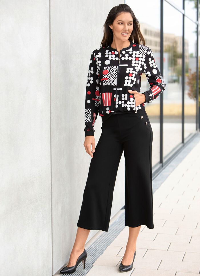 Culotte mit Zierkn&ouml;pfen 