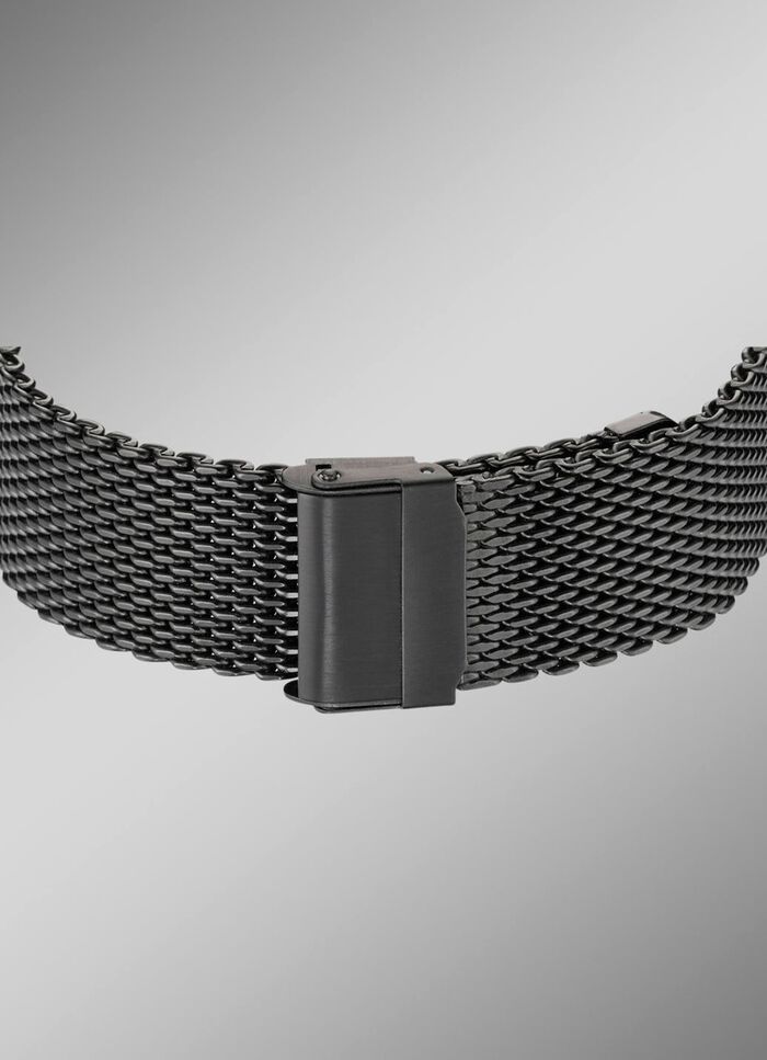 Master Time Funk-Herrenuhr mit Edelstahlband 