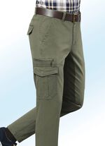 Hose mit Cargotaschen in 3 Farben 