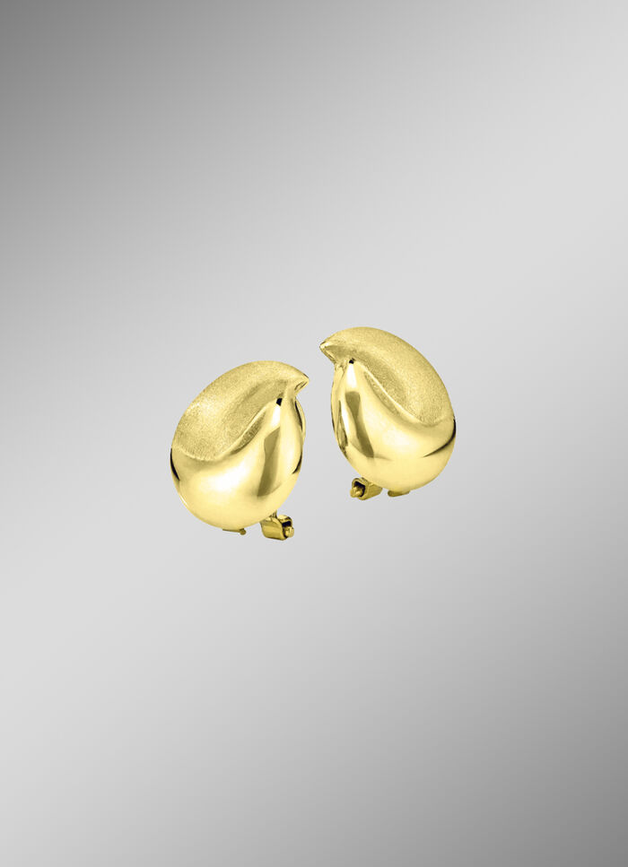 Ohrclips, Hochglanz/satiniert 