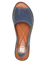 ELENA EDEN, sommerliche Damen-Sandaletten, Weite G, aus Leder 