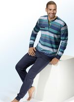 Pastunette Schlafanzug mit Knopfleiste und B&uuml;ndchen 