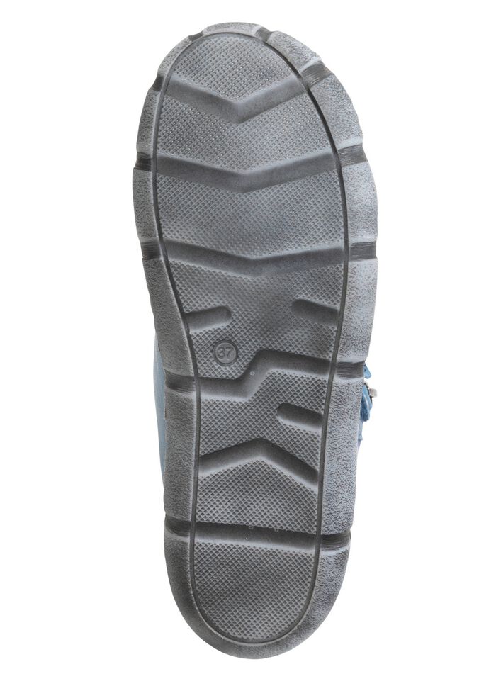 Andrea Conti Schn&uuml;r-Bootie mit Schaftrand aus kariertem Textil 