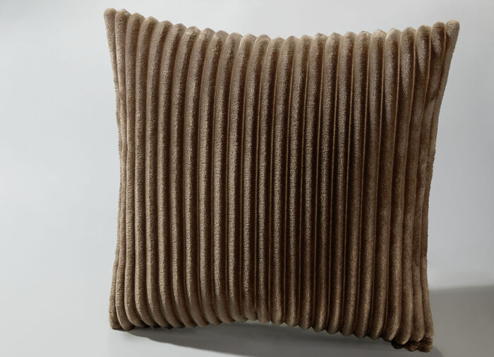 Wohnaccessoires in feiner Cord-Optik TAUPE