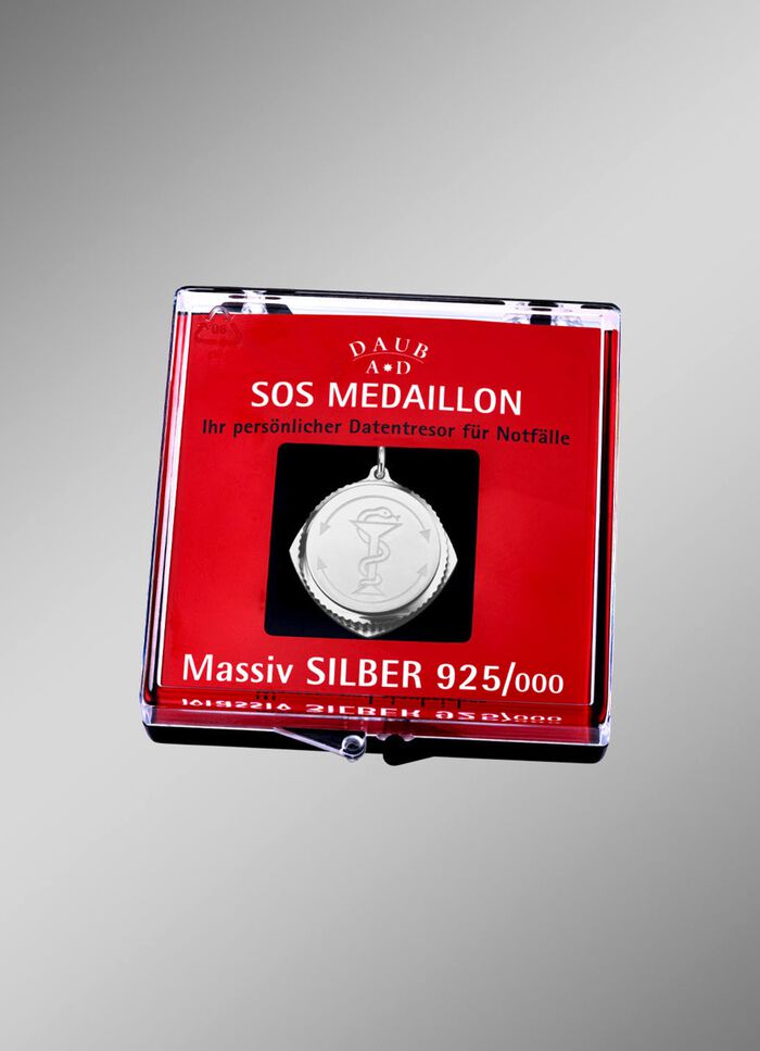 SOS-Anh&auml;nger aus Silber 