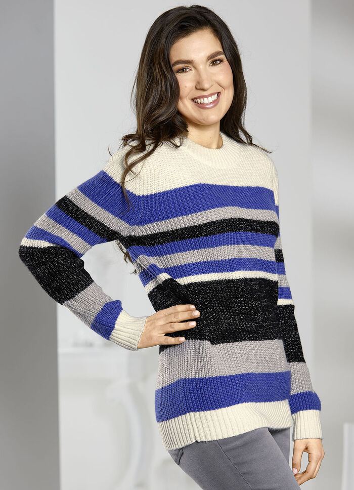 Pullover in Perlfang 