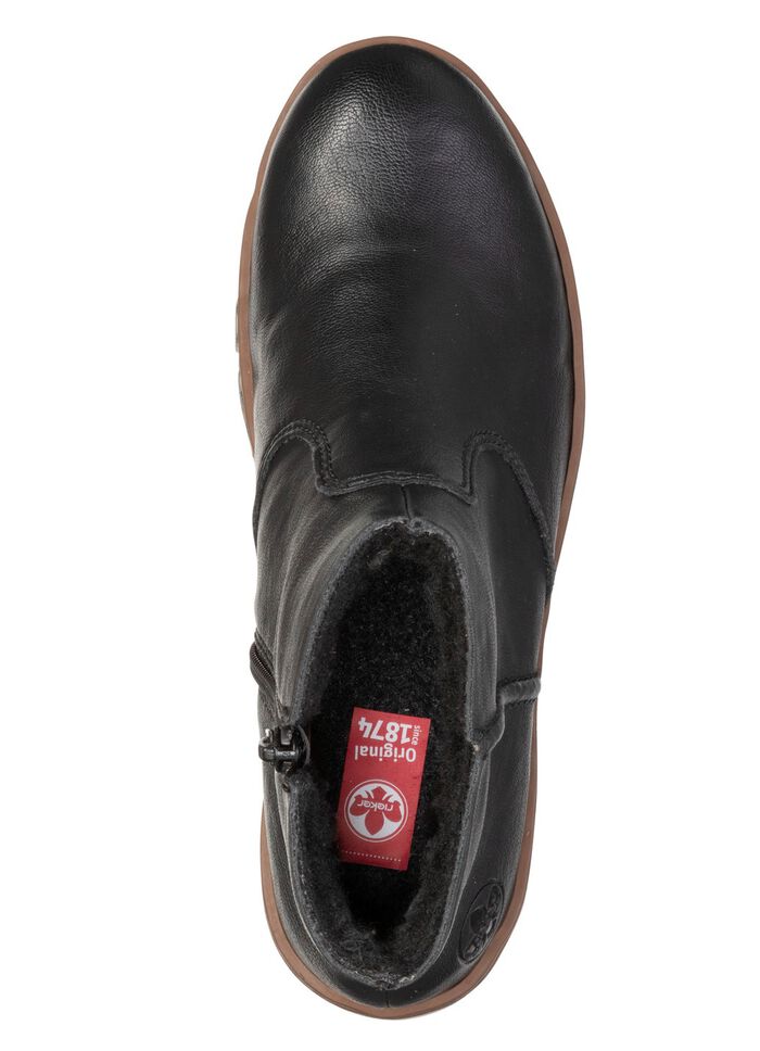 Rieker, gef&uuml;tterte Damen-Stiefeletten, Winterschuhe, mit Rei&szlig;verschluss 