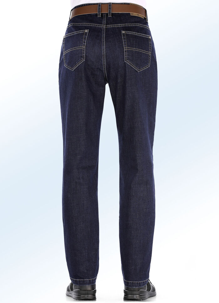 Jeans in 3 Farben DUNKELBLAU