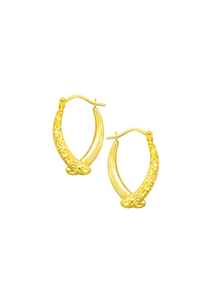 Hochgl&auml;nzende Creolen 